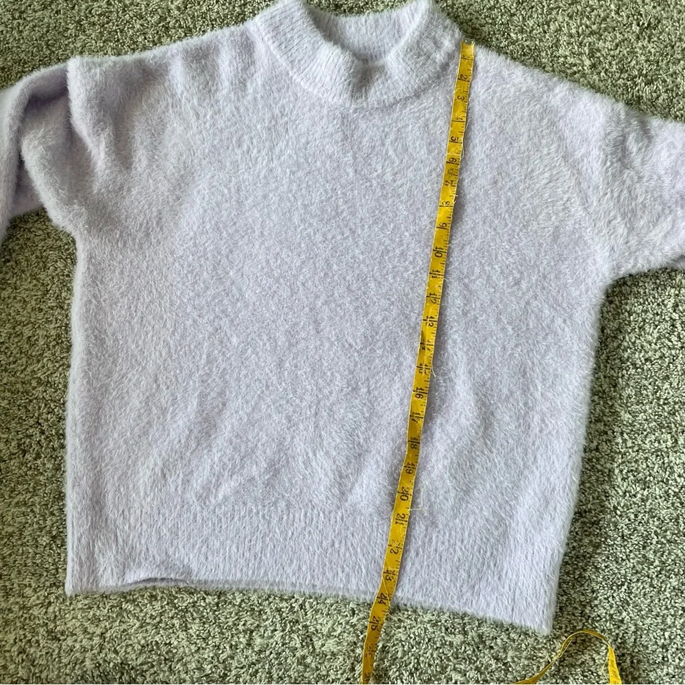 CALIA by Carrie Underwood Purple Cowl Neck Sweater medium - Picture 6 of 6
